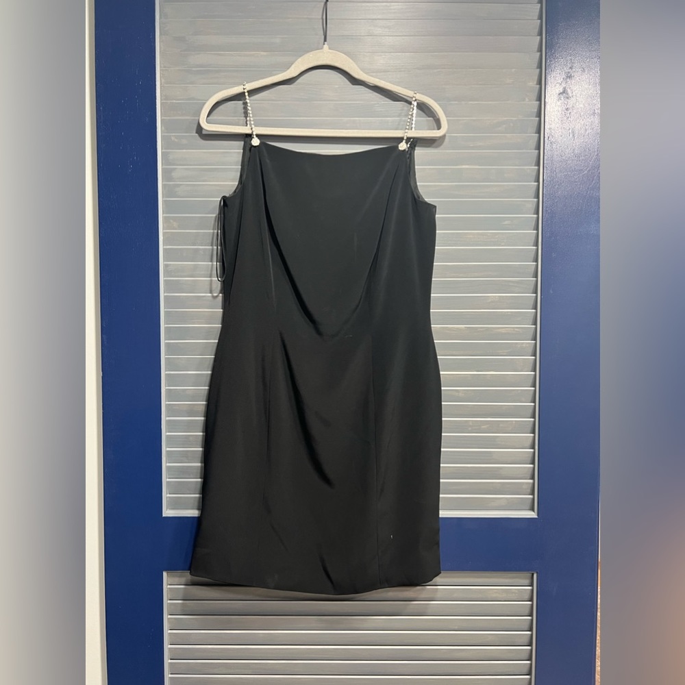 Black cocktail dress. Sz 10